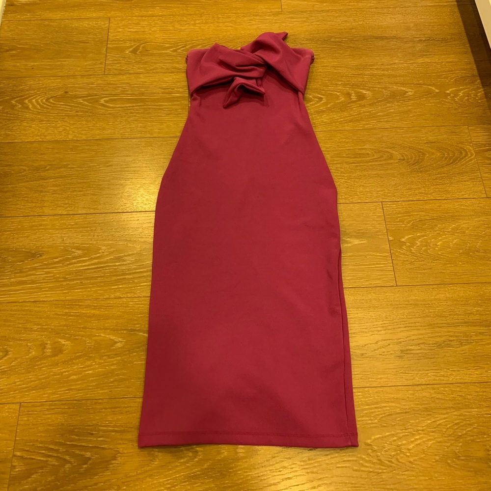 Topshop Strapless Dress